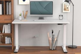 Digitus Electrically Height-Adjustable Table Frame, dual motor, 3 levels, white
