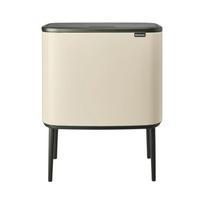 Šiukšliadėžė Brabantia Bo Touch 3x11, smėlio sp., 33 l, 68 cm x 54 cm