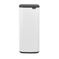Šiukšliadėžė Brabantia Bo Touch, balta sp., 30 l, 65.4 cm x 28.7 cm