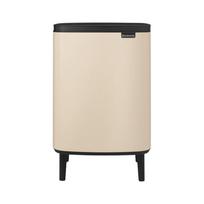 Šiukšliadėžė Brabantia Bo Hi, smėlio sp., 12 l, 37.5 cm x 29.5 cm