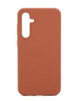 Nugarėlės dėklai Evelatus Samsung Galaxy A54 Premium Soft Touch Silicone Case Saddle Brown