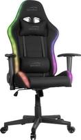 Žaidimų kėdė Speedlink Regys RGB, 53 x 54 x 127 - 137 cm, juoda sp.