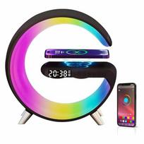 Belaidis įkroviklis Elight  G1 15W Wireless charger Desk Alarm Clock Atmosphere Night Lamp with Bluetooth Speker Black