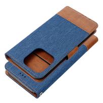 Knygos tipo dėklas dėklai OEM - Flip case for iPhone 16 PRO MAX Jeans Book blue