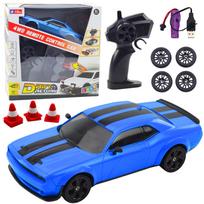 Rc automobilis Lean Toys Drift Return 4WD, mėlyna sp.