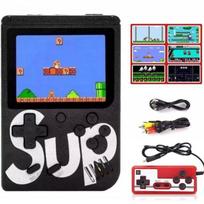 Žaidimų konsolės GameBox  R2 8bit Portable Retro Game console with 400 games 3'' LCD with 1x Controler TV RCA cable Black