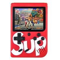 Žaidimų konsolės GameBox  R2 8bit Portable Retro Game console with 400 games 3'' LCD with 1x Controler TV RCA cable Red