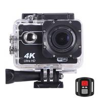 Skaitmeninė kamera iWear  K1 Ultra HD 4K 16Mpix Wi-Fi Sport Camera with 2'' LCD Remote & 8x Fixation Set