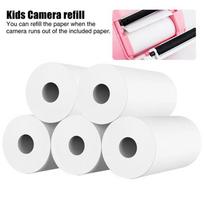 Kitas produktas CP  STP5 Self-Adhesive Thermo Paper sticker x5 Rolls 57mm x 25mm for Kids Print Camera