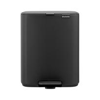 Šiukšliadėžė Brabantia Bo, mineral infinity gray sp., 12 l, 36.5 cm x 29.3 cm
