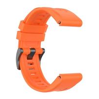 Dirželis OEM  Silicone strap for GARMIN FENIX 3 / 3HR / 5X / 6X / 6X Pro / 7X / 7X Pro orange (8)