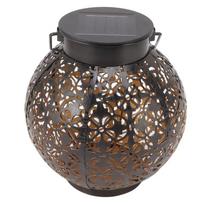 Apšvietimas Elight  Garden Decor Solar IP65 LED Retro Latern shape hanging lamp (15x15cm) with dark sensor