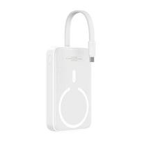 Išorinė baterija Baseus  Mini 10000mAh 30W MagSafe White