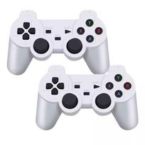 Žaidimų konsolės GameBox  HY00 64bit Retro 20K Game 4K Hdmi stick console / Android Box x2 wireless controllers White