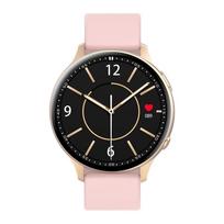 Išmanusis laikrodis iWear  Active 2 Aluminum Sport BT Call Smart Watch 1.3'' IPS Display with Heartrate / Oxygen monitor Pink