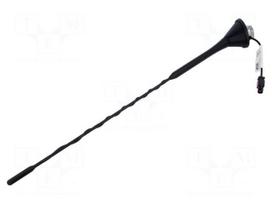 Antenna | car top,automotive | 390mm | DAB | 100mm | Ømount.hole: 19mm