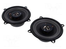 Car loudspeakers | two-way | 130mm | 80W | 80÷16000Hz | 4Ω | 90dB | 2pcs.