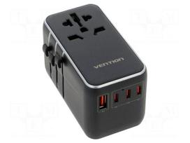 Power supply: switching | mains,universal,plug-in | 5÷20VDC | 120W