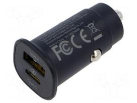 USB power supply | USB A socket,USB C socket | Sup.volt: 12÷24VDC