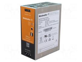Power supply: switching | for DIN rail | 240W | 24VDC | 0÷10A | OUT: 1