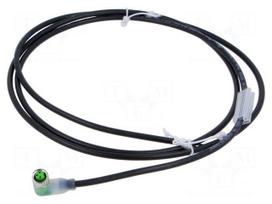 Cable: for sensors/automation | PIN: 3 | M8 female | angled | 1.5m