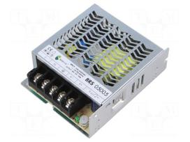 Power supply: switching | for building in | 50W | 5VDC | 0÷10A | OUT: 1