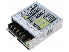 Power supply: switching | for building in | 50W | 24VDC | 0÷2.2A | BRS