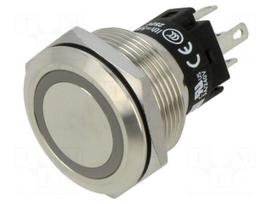 Switch: vandal resistant | Pos: 2 | SPDT | 3A/240VAC | 3A/240VDC | ON-ON