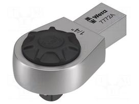 Wrench tip | 9x12mm | 1/4" | with switch | L: 49mm | torque wrench
