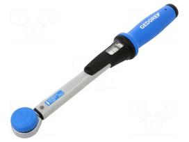 Wrench: torque | 303mm | 10÷50Nm | 3/8" | TORCOFIX | 3%