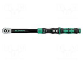Wrench: torque | 299mm | 2.5÷25Nm | Holder: hexagonal | 1/4"