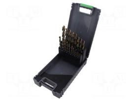 Drill set | for metal | high speed steel cobalt HSS-Co | 1÷10mm