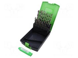 Drill set | for metal | high speed steel cobalt HSS-Co | 1÷10mm