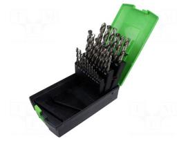 Drill set | for metal | high speed steel cobalt HSS-Co | 1÷13mm