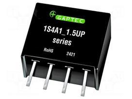 Converter: DC/DC | 1W | Uin: 2.97÷3.63VDC | Uout: 12VDC | Iout: 84mA