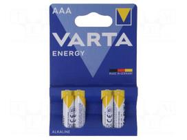 Battery: alkaline | AAA,R3 | 1.5V | non-rechargeable | 4pcs.