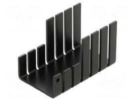 Heatsink: extruded | L: 42.5mm | W: 24.2mm | H: 25.4mm | aluminium