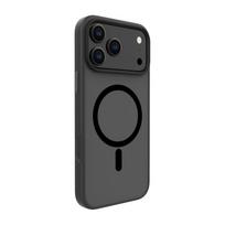 Nugarėlės dėklai Evelatus Apple iPhone 17 Pro Max Hybird Case With MagSafe PC+TPU Black