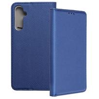 Knygos tipo dėklas dėklai iLike Samsung Galaxy A26 5G Smart Magnet book case Navy Blue