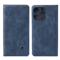 Knygos tipo dėklas dėklai iLike Xiaomi Redmi Note 14 Pro 4G Smart Seam book case Navy Blue