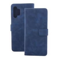 Knygos tipo dėklas dėklai iLike - Galaxy A26 5G Smart Velvet book case Navy Blue