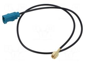 Cable | 500mm | Fakra female,SMA male | straight