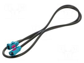 Cable | 1m | Fakra female,both sides | Car brand: universal