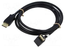 Cable | DisplayPort plug,DisplayPort plug 90° up/down | PVC | 2m