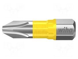 Screwdriver bit | Phillips | PH2 | 1/4" | Overall len: 25mm | 5pcs | Y