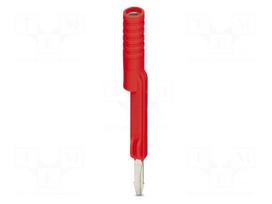 Test socket | PA | L: 51.5mm | ways: 1 | H: 5.8mm | Body: red