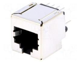 Connector: RJ45 | socket | PIN: 8 | Cat 5 | shielded | 8p8c | Press-Fit