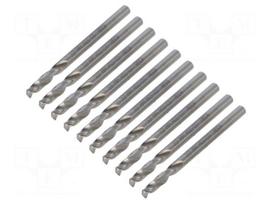 Drill bit | for metal | Ø: 3.2mm | L: 49mm | Working part len: 18mm