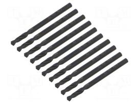 Drill bit | for metal | L: 49mm | high speed steel | short | Ø: 3.2mm