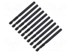 Drill bit | for metal | L: 52mm | high speed steel | short | Ø: 3.5mm